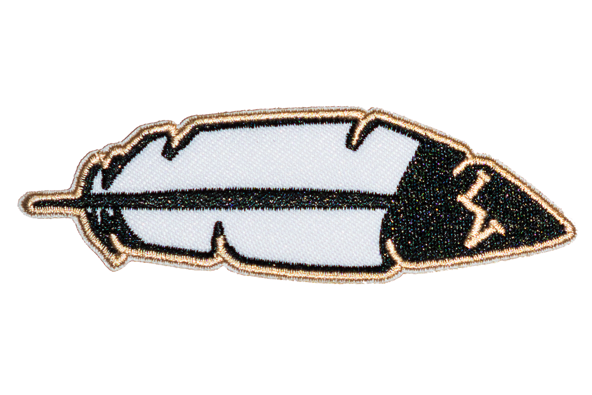 Los Vaqueros Feather Patch Tan Peach