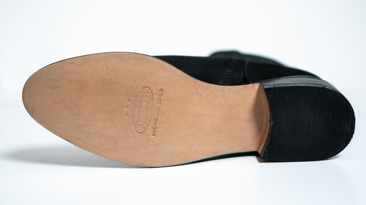 Visconti Women's Boots Nobuck Negro