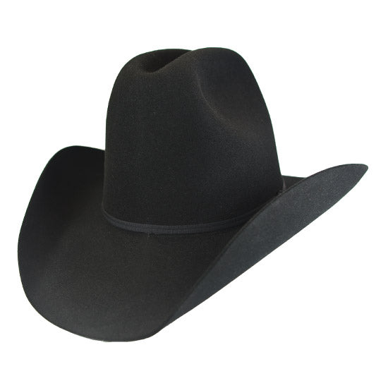 Resistol 6x QH60 Cowboy Hat Fur Felt Hat Black