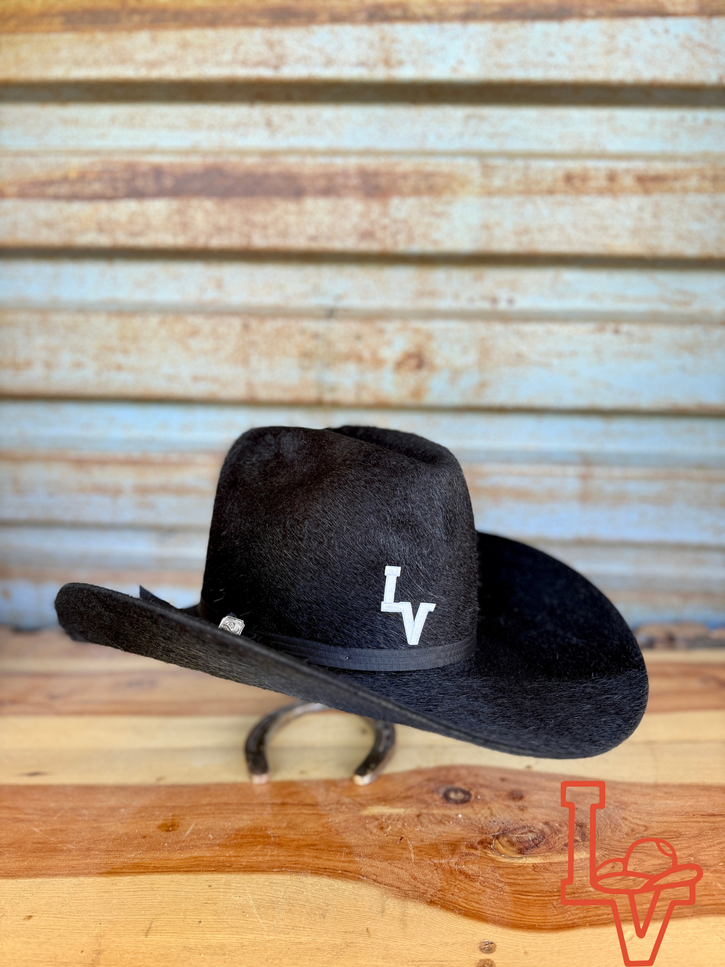 Resistol 8x Kodiak Cowboy Hat Fur Felt Hat Black