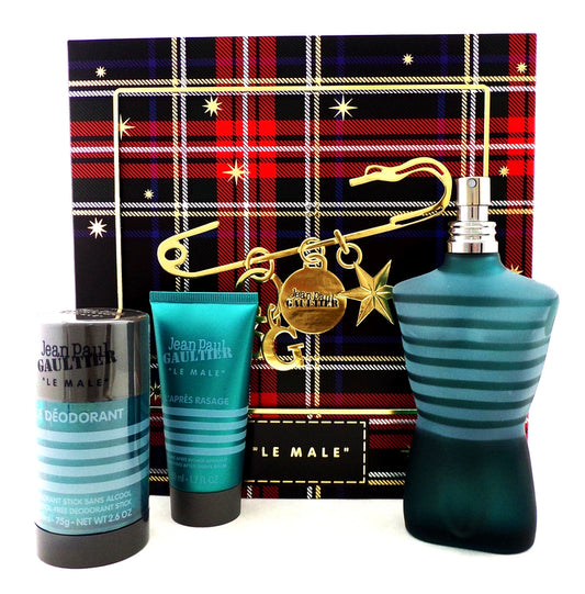 Jean Paul Gaultier Le Male Gift Set Man Eau de Toilette Spray 4.2 OZ