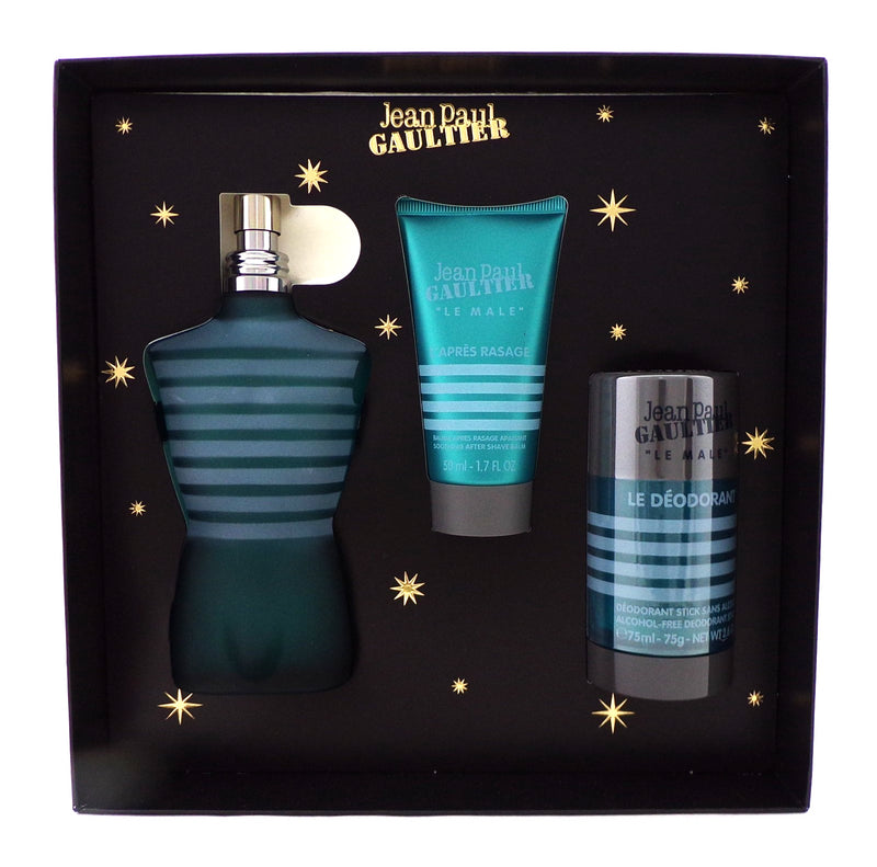 Jean Paul Gaultier Le Male Gift Set Man Eau de Toilette Spray 4.2 OZ