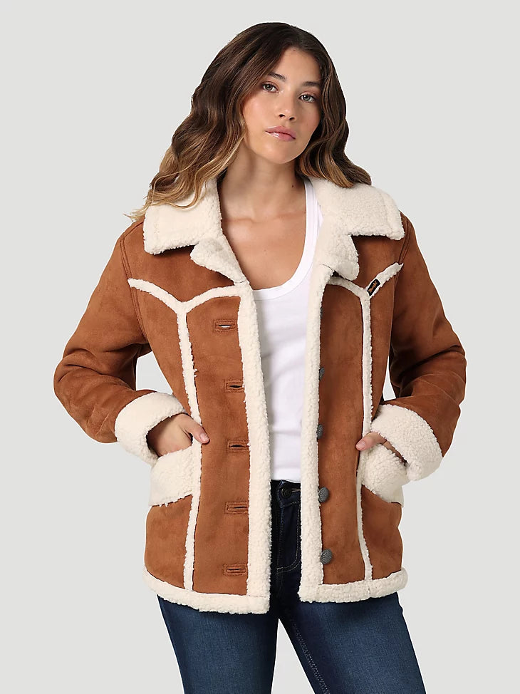 Women's Wrangler® Retro® Barn Coat In Lion