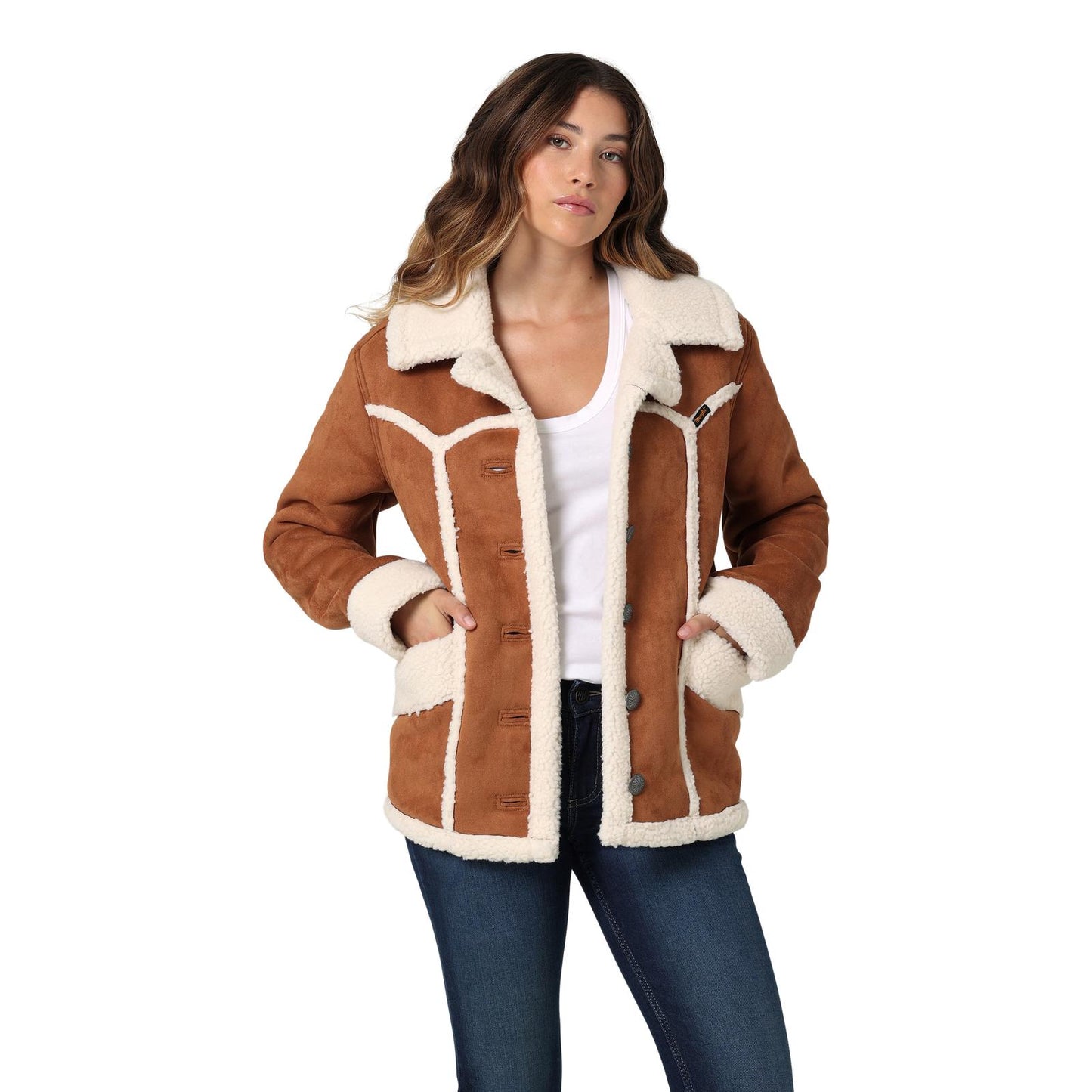 Women's Wrangler® Retro® Barn Coat In Lion