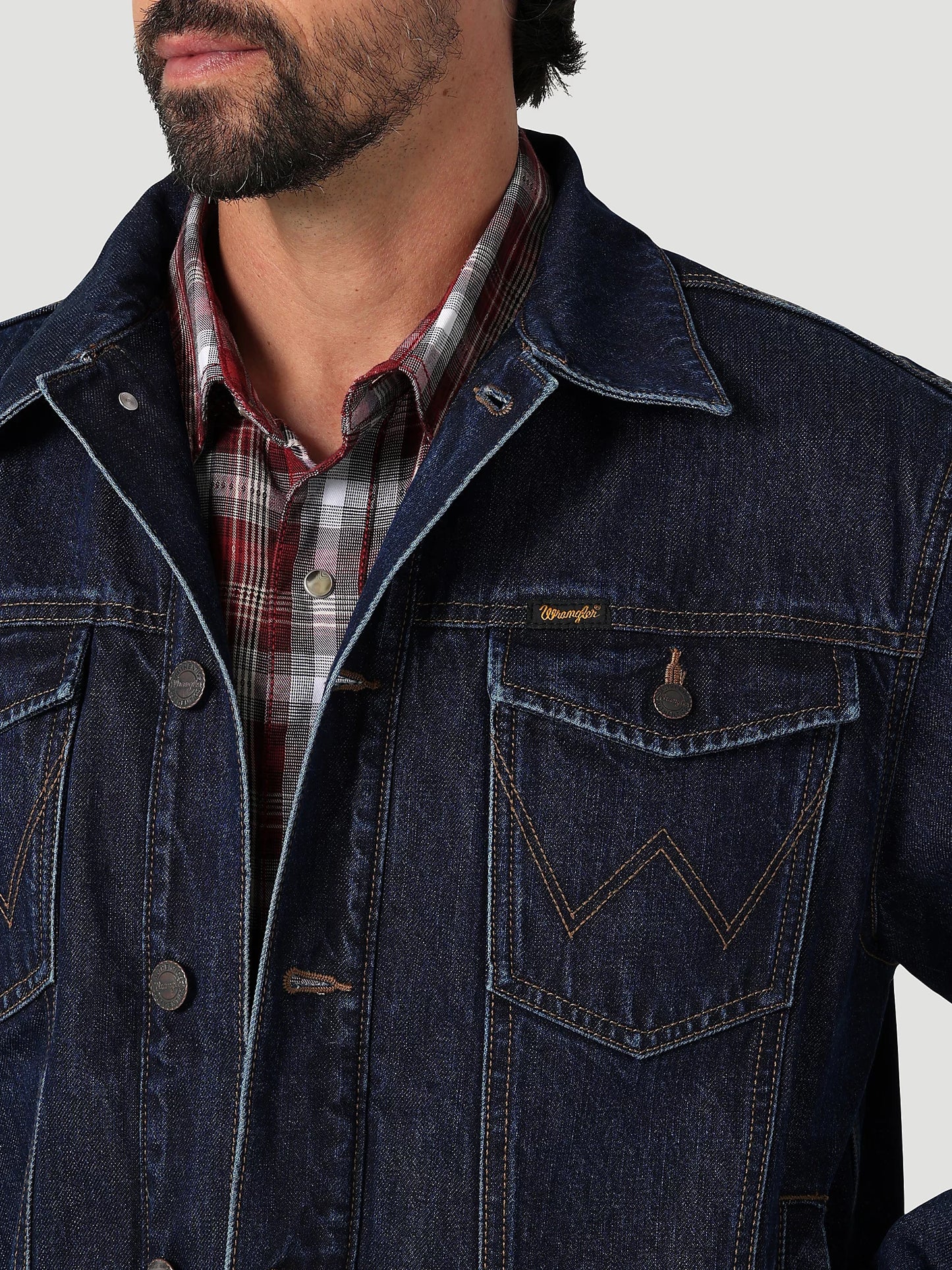 Men's Wrangler® Retro® Denim Jacket Unlined in Bella Vista