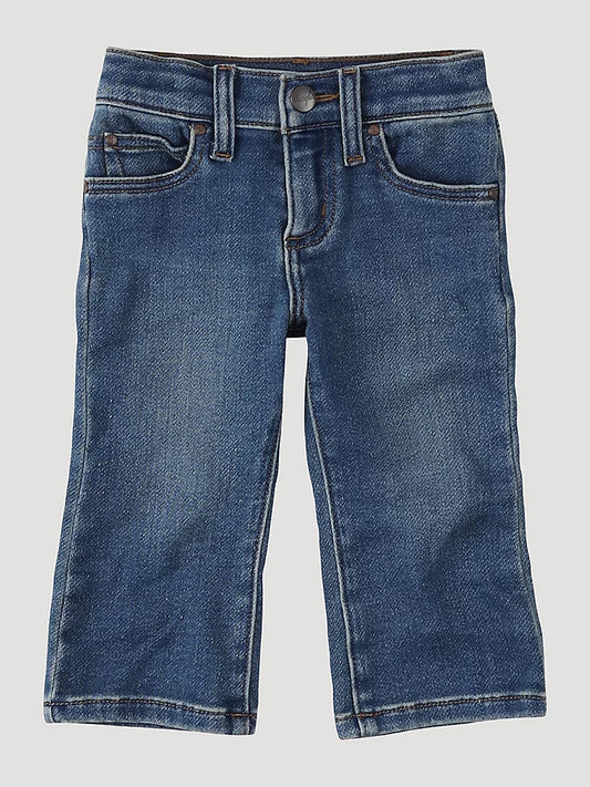 Little Boy's Stitched Pocket Bootcut Jean In Ropin'
