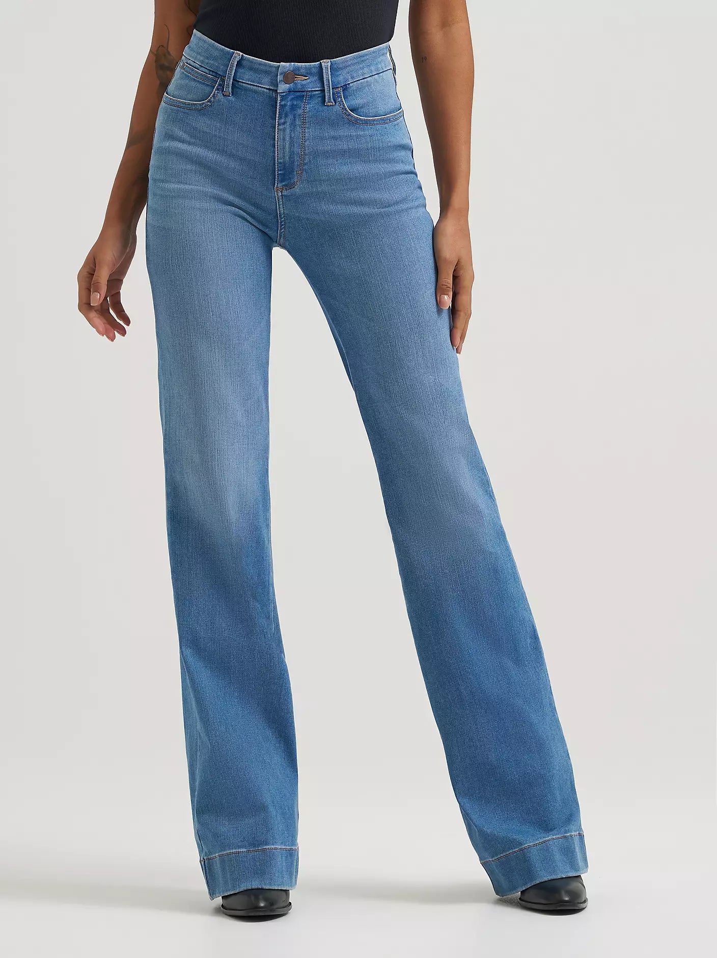 Women Wrangler® Bespoke Trouser Jean - High Rise Bristol