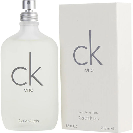 CK One by Calvin Klein Unisex Eau de Toilette Spray 6.7 OZ