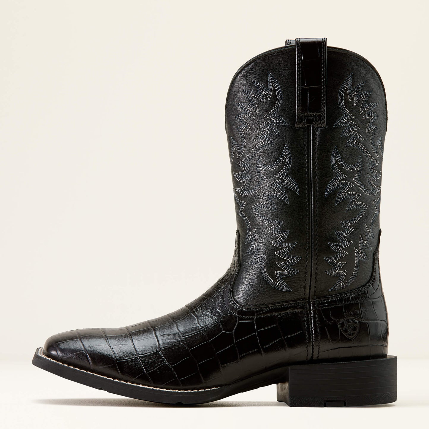 BLACK CROC PRINT|BLACK DEERTAN