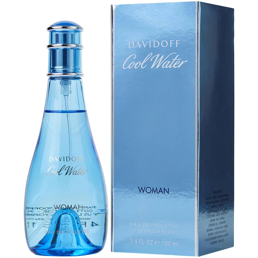 Davidoff Cool Water Woman Eau de Toilette Spray 3.4 OZ