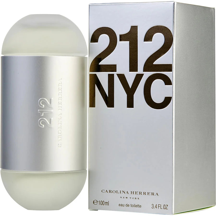 212 NYC by Carolina Herrera Women Eau de Toilette Spray 3.4 OZ