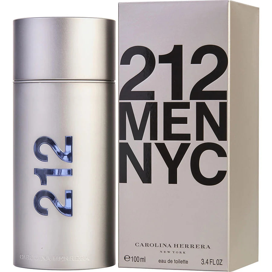 212 Men NYC by Carolina Herrera Man Eau de Toilette Spray 3.4 OZ
