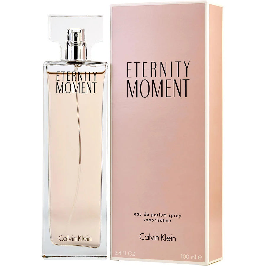 Eternity Moment by Calvin Klein Woman Eau de Parfum Spray 3.3 OZ
