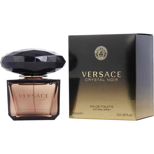 Versace Crystal Noir by Gianni Versace Woman Eau de Toilette Natural Spray 3 OZ