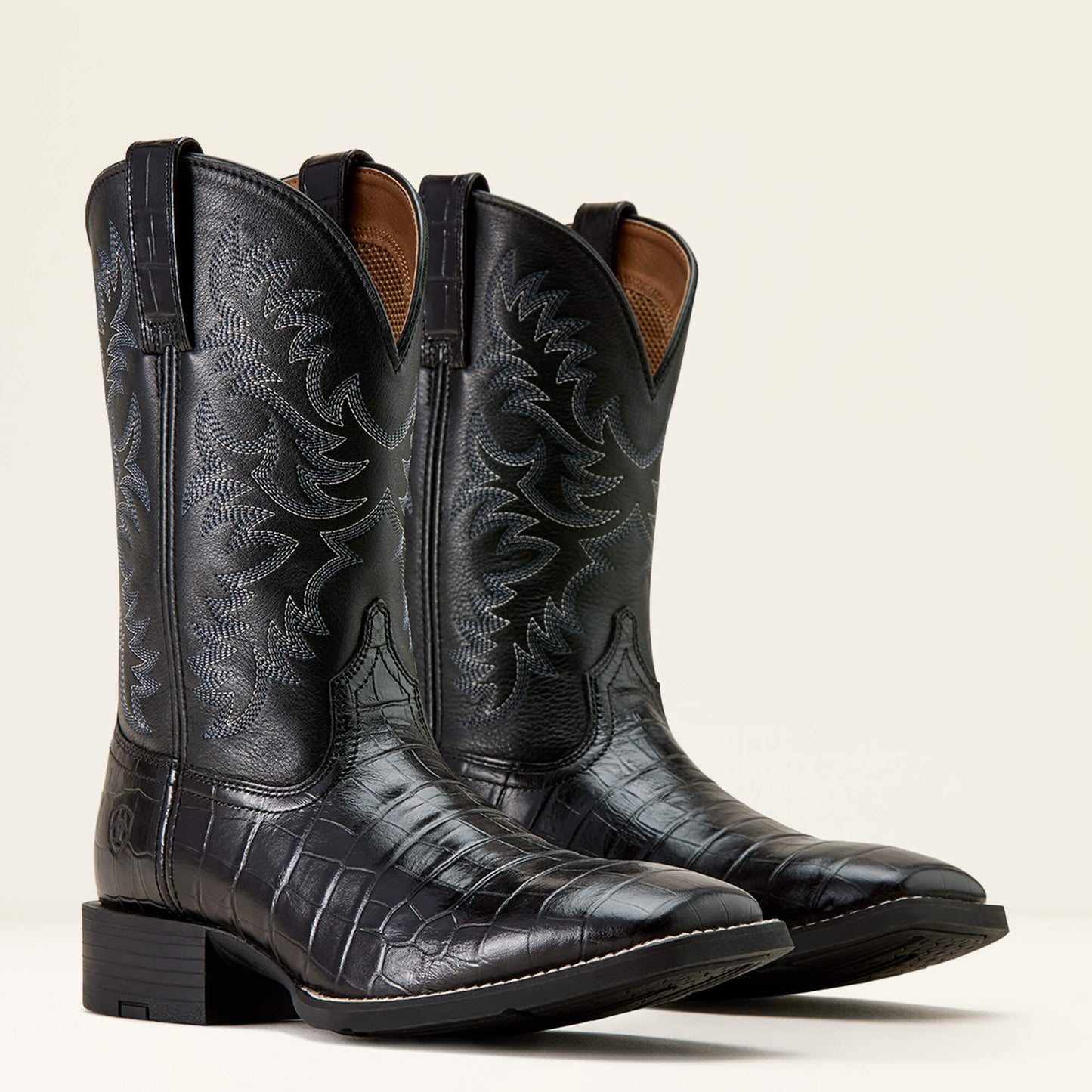 BLACK CROC PRINT|BLACK DEERTAN