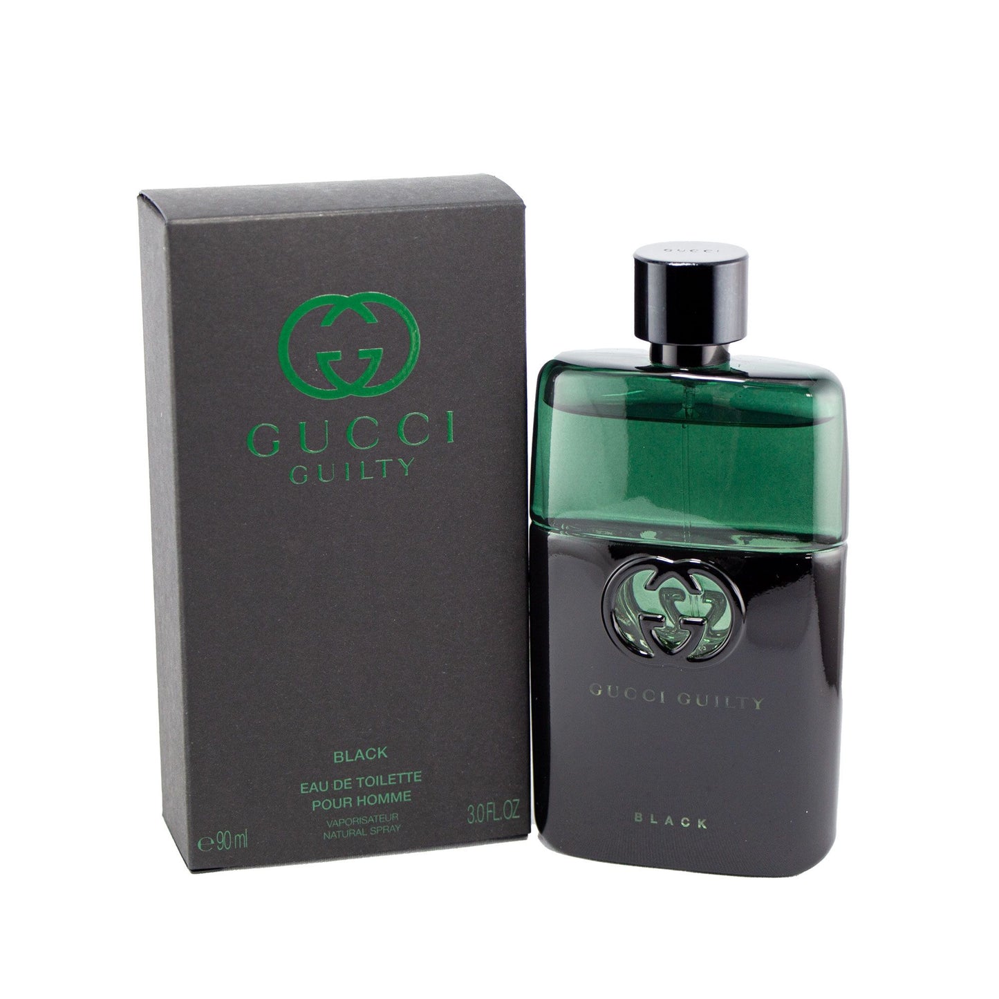 Gucci Guilty Black Man Eau de Toilette Pour Homme Natural Spray 3.0 OZ