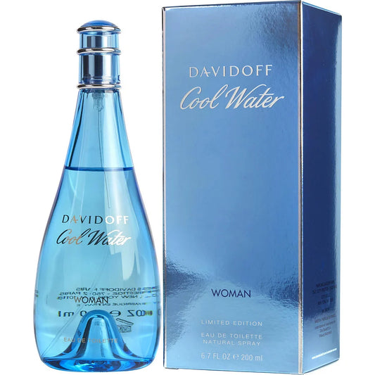 Davidoff Cool Water Woman Eau de Toilette Spray 6.7 OZ