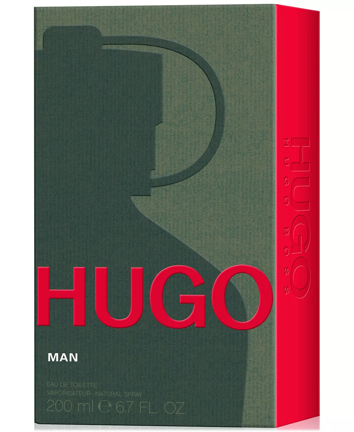 Hugo For Men by Hugo Boss Eau de Toilette Natural Spray 6.7 OZ