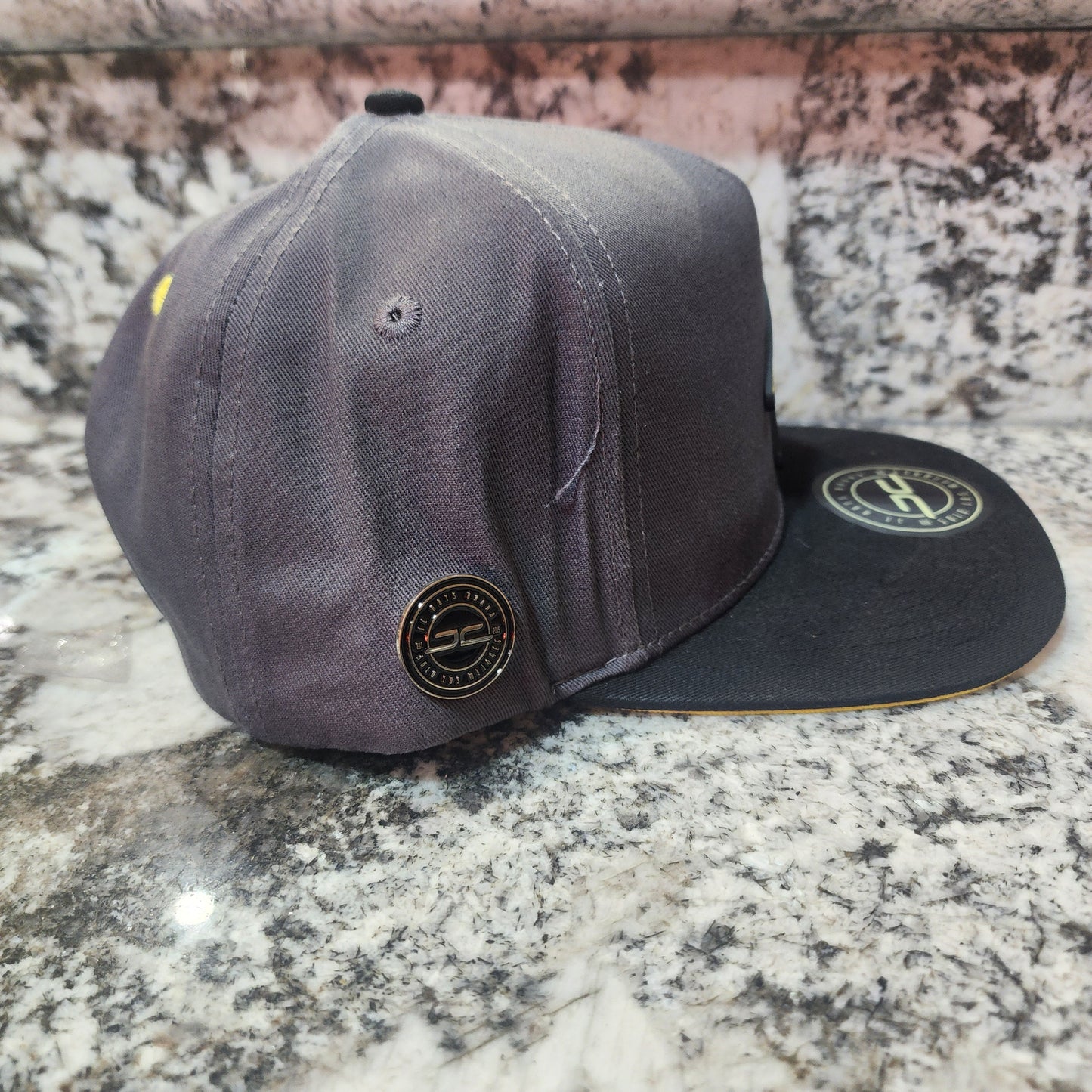 JC Hats Rayo Curved Snapback Grey/Black