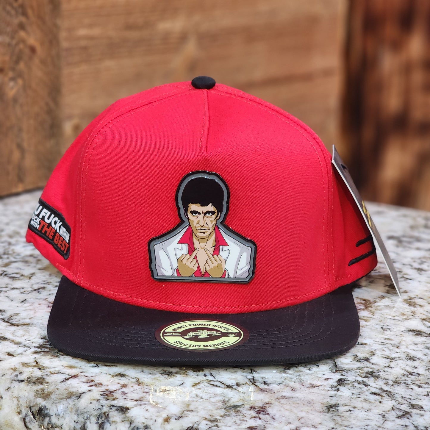 JC Hats Fuck Snapback Red