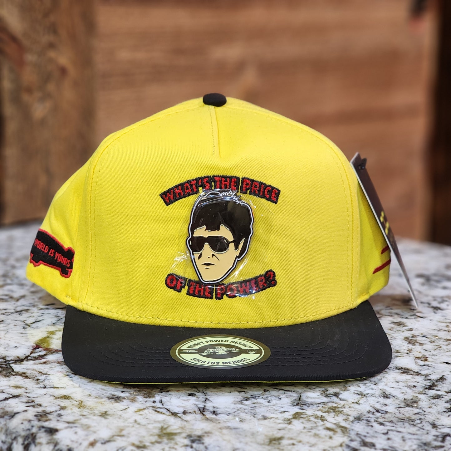 JC Hats Power Price Snapback Yellow