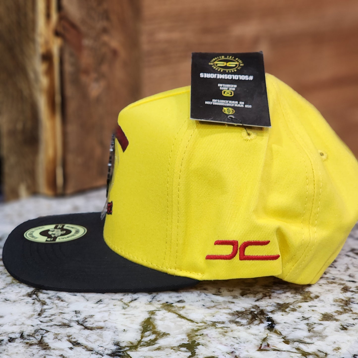 JC Hats Power Price Snapback Yellow