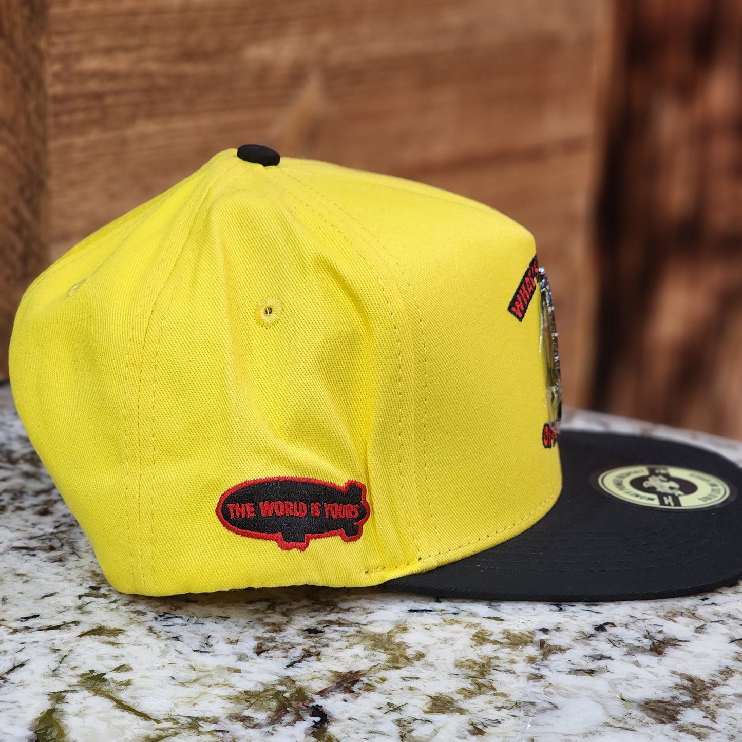 JC Hats Power Price Snapback Yellow