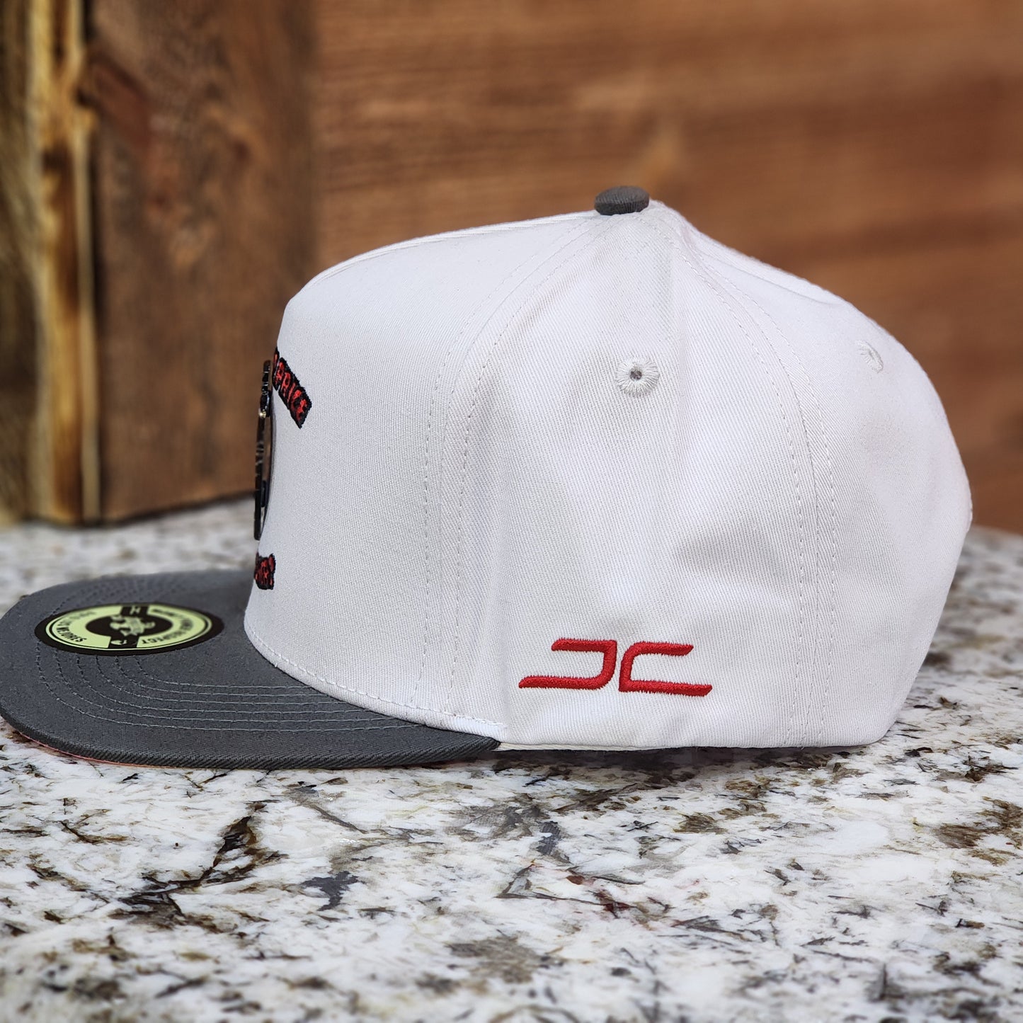 JC Hats Power Price Snapback White