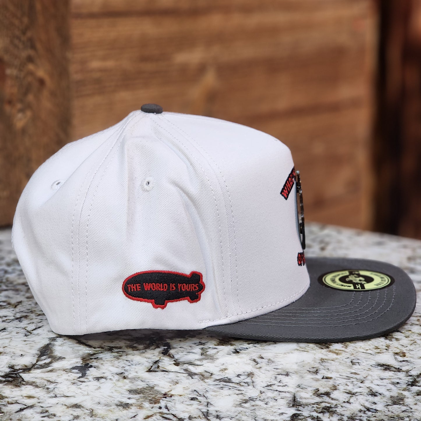 JC Hats Power Price Snapback White