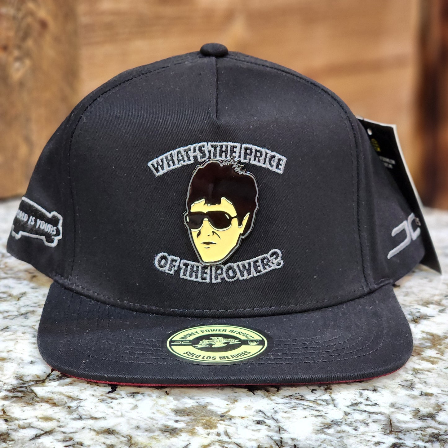 JC Hats Power Price Snapback Black