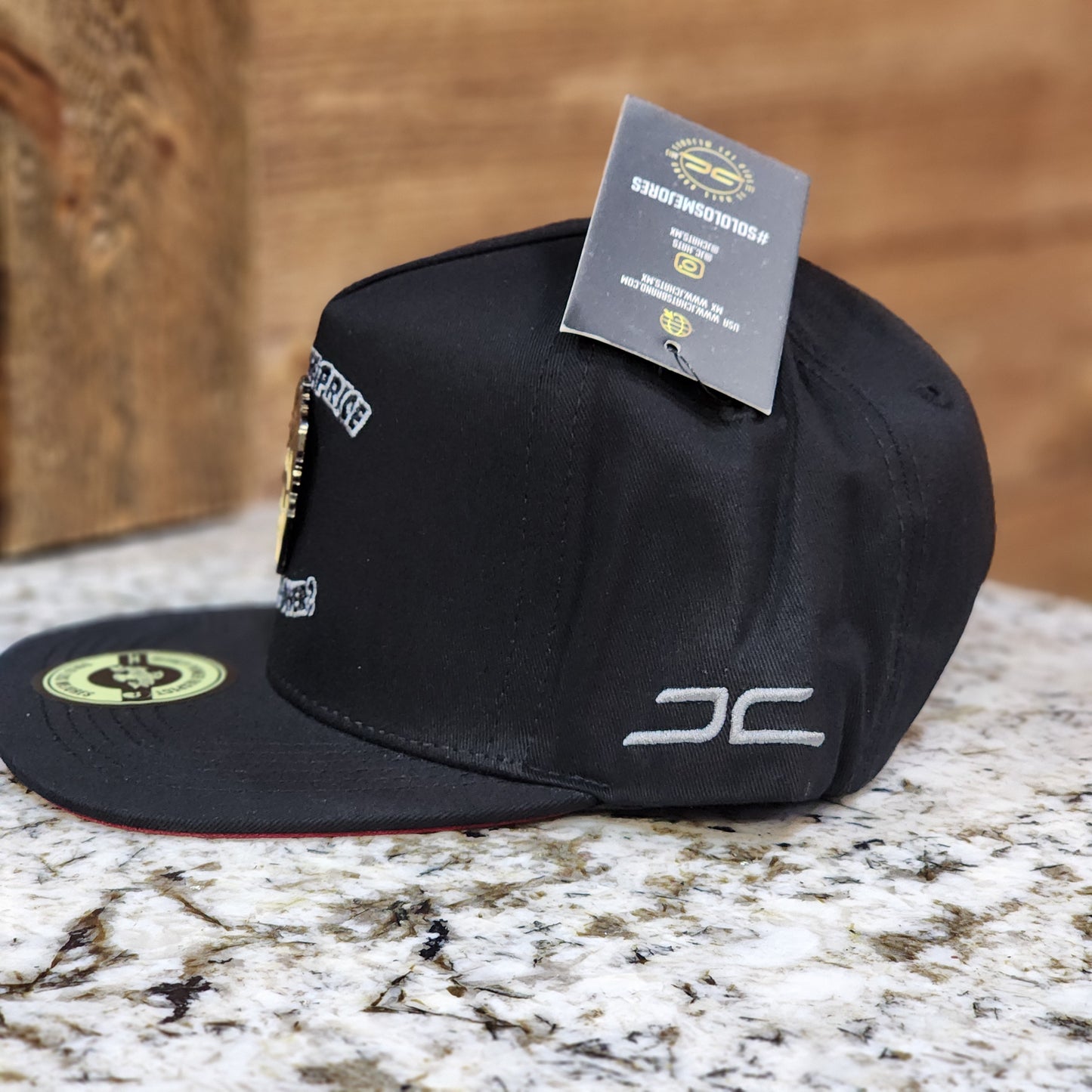 JC Hats Power Price Snapback Black