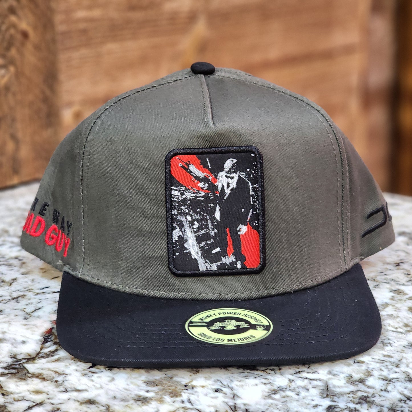 JC Hats Bad Guy Snapback Green Olive