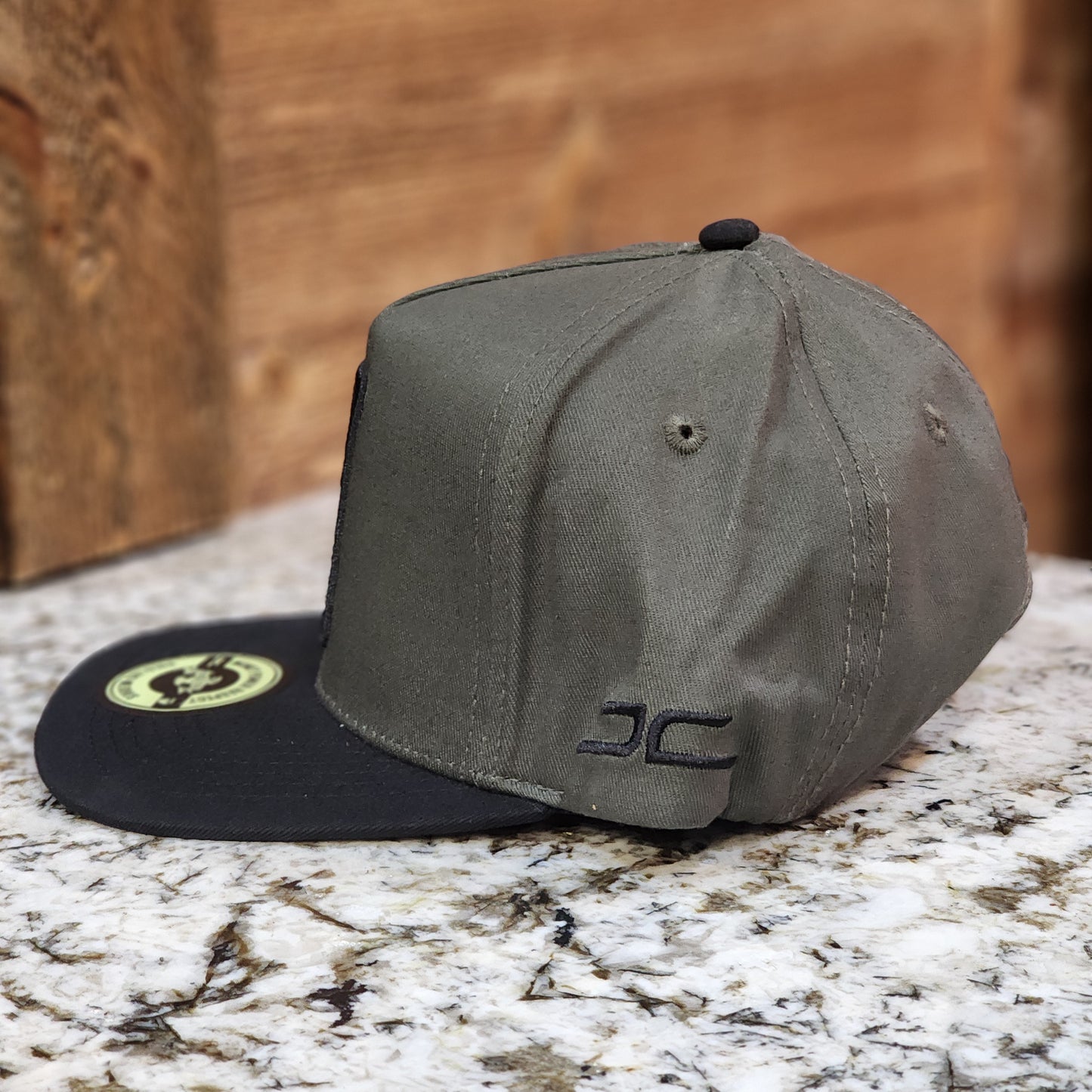 JC Hats Bad Guy Snapback Green Olive