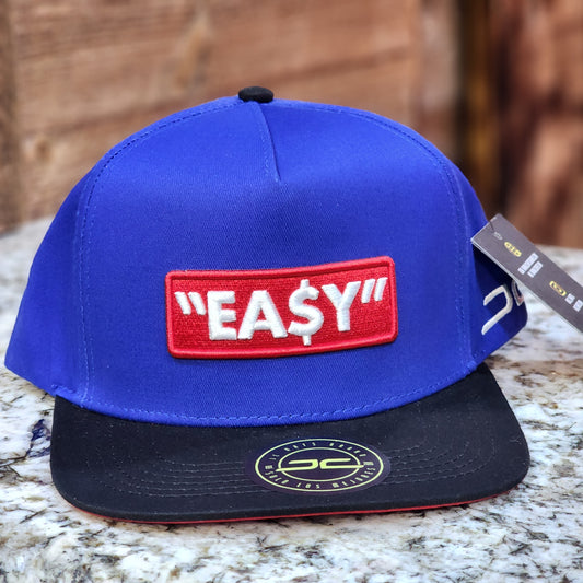 JC Hats Easy Snapback Blue