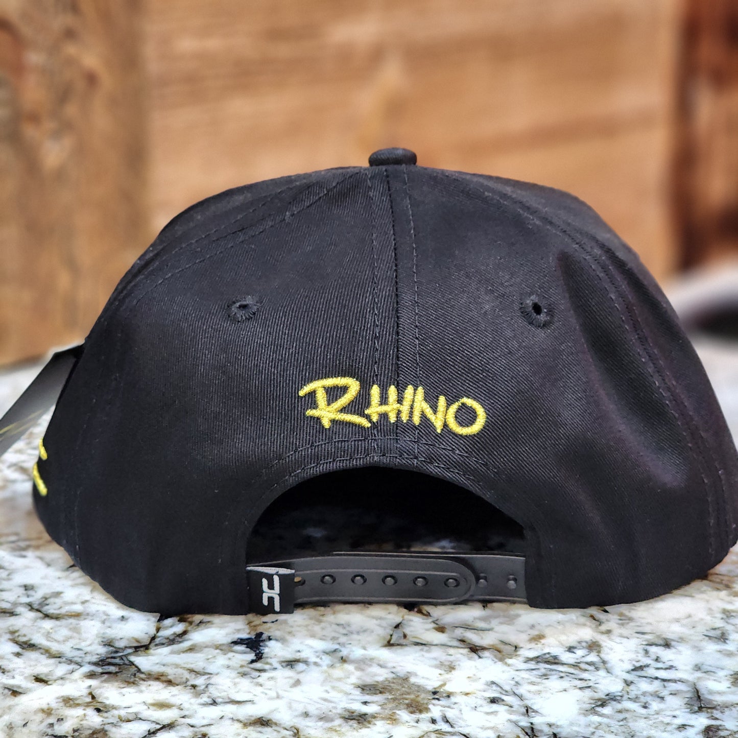 JC Hats Rhino Snapback Black/Gold