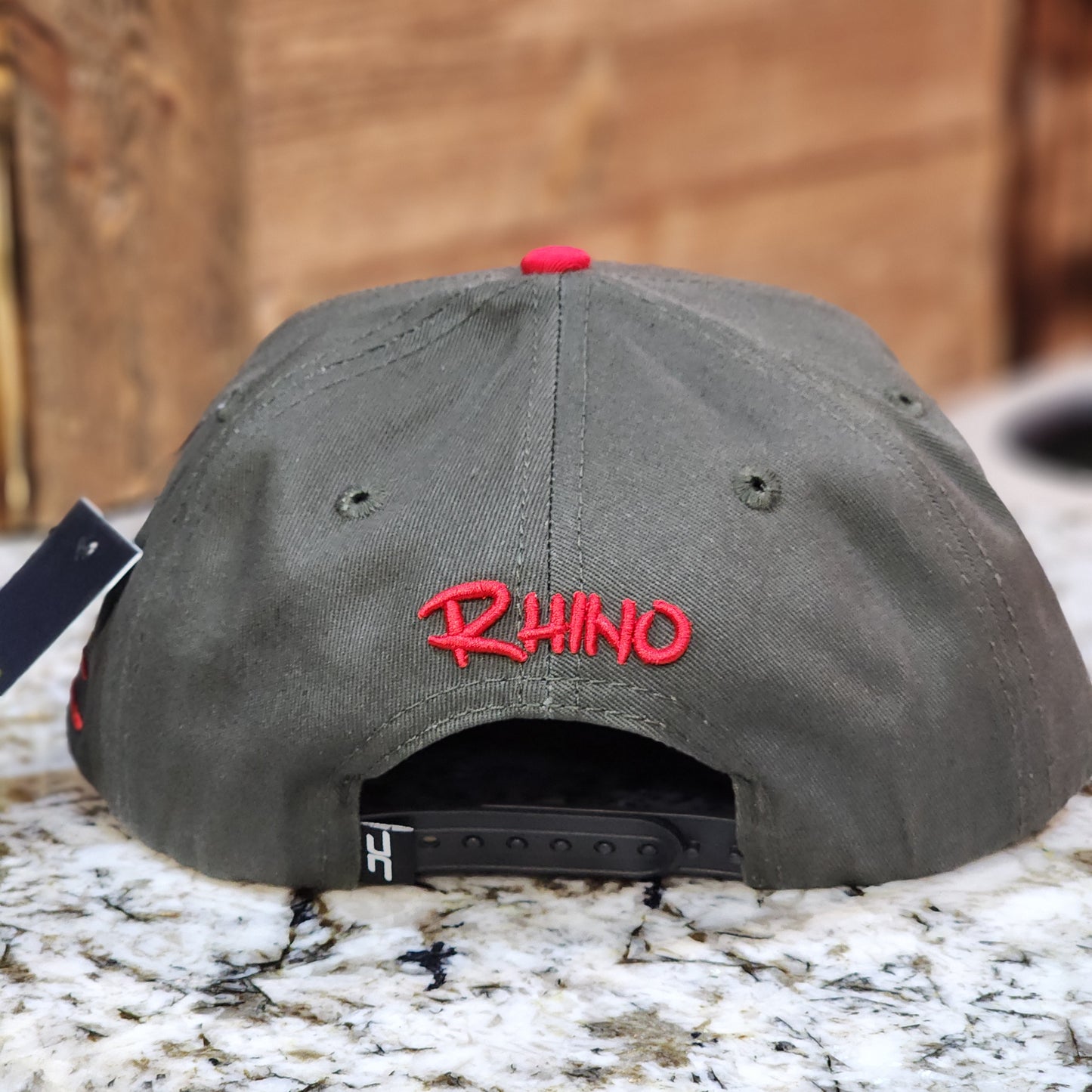 JC Hats Rhino Snapback Charcoal