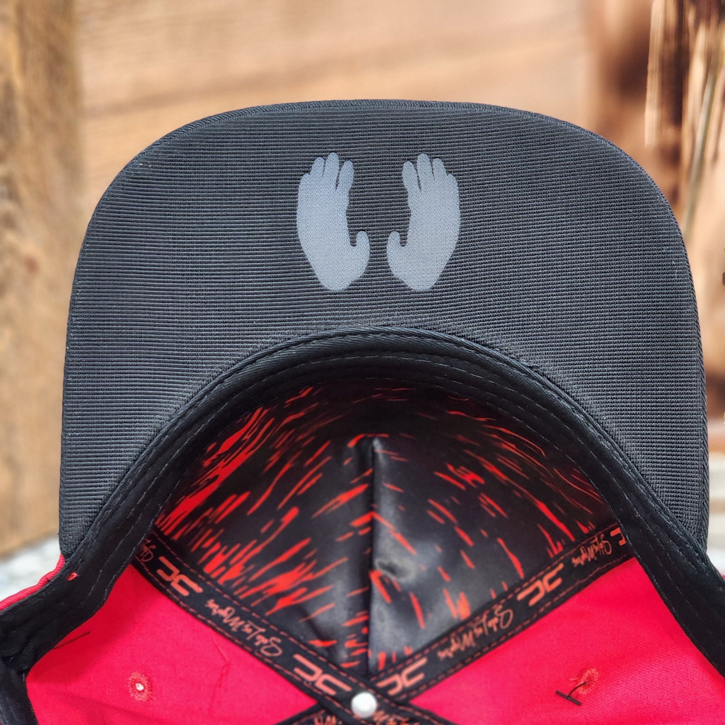 JC Hats Gorilla Snapback Red/Black