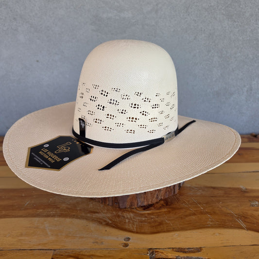 Los Vaqueros Straw Hat Open Regular Crown Bangora Conley Snow White