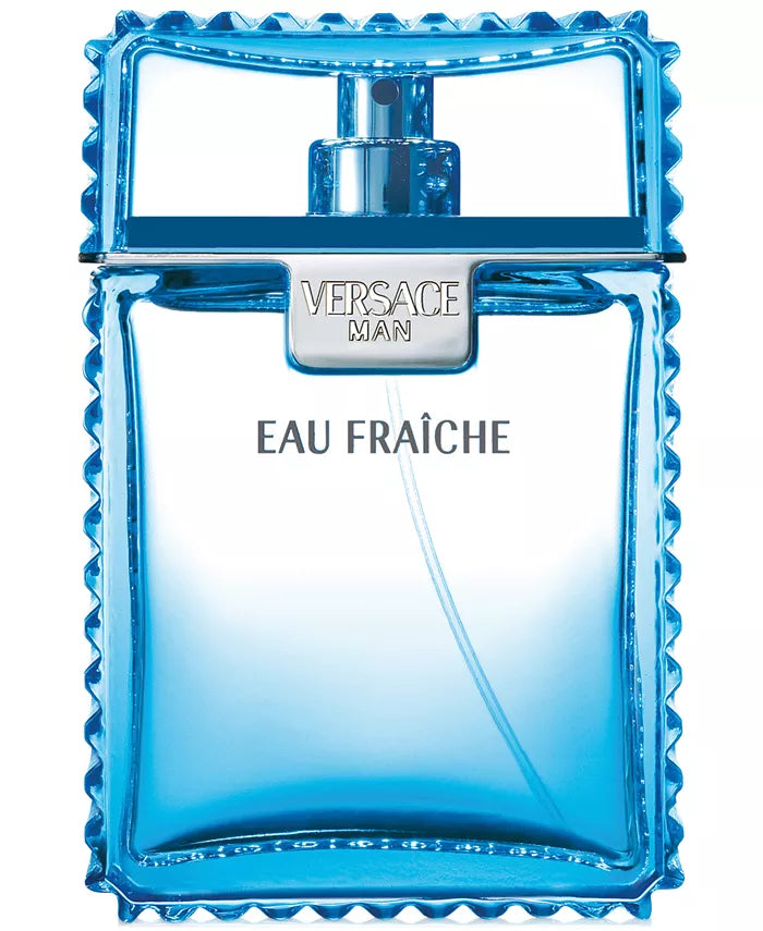 Versace Man Eau Fraîche Eau de Toilette Natural Spray 3.4 OZ