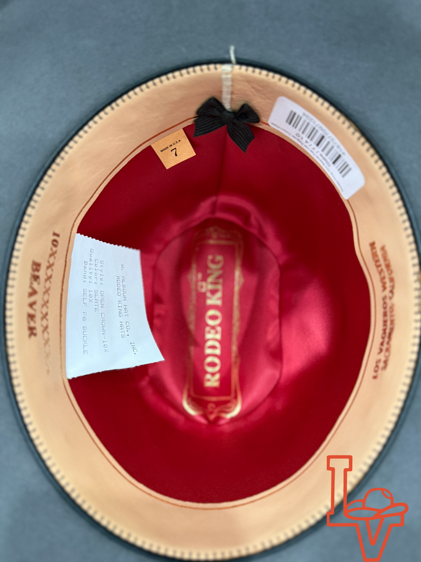 Rodeo King 10X Beaver Felt Hat Regular Crown Slate