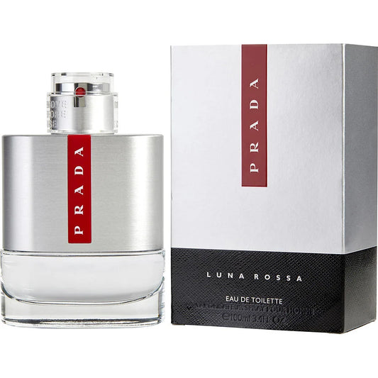 Prada Luna Rossa Man Eau de Toilette Spray Pour Homme 3.3 OZ