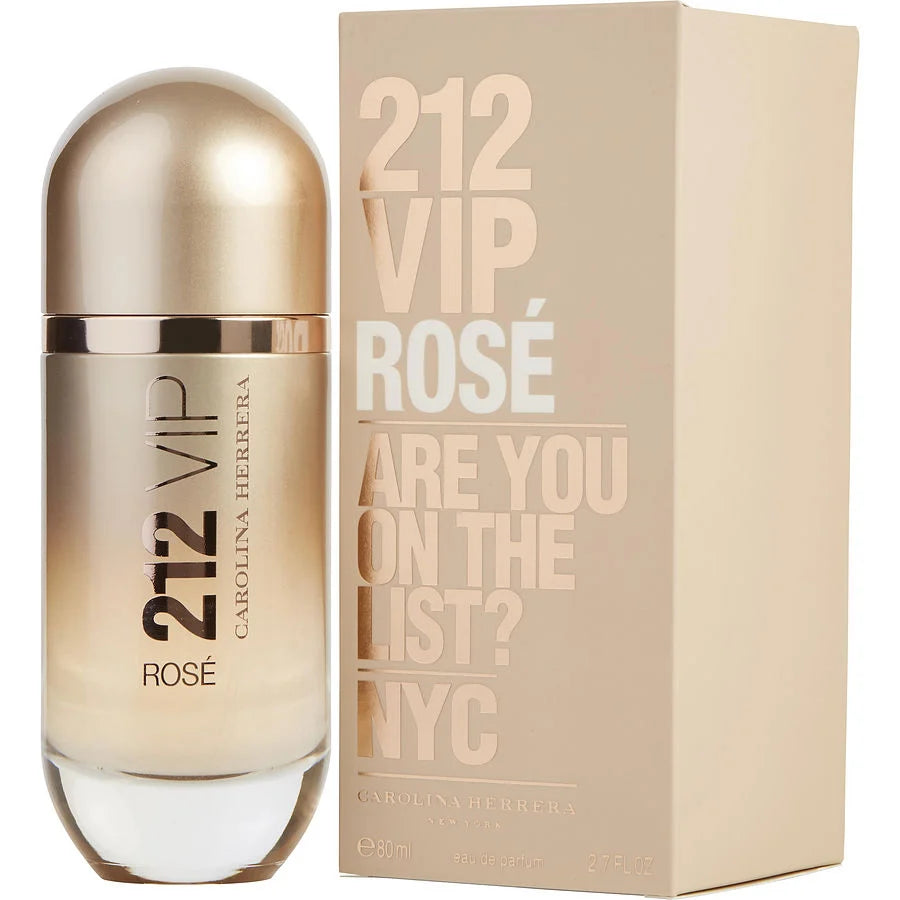 212 VIP Rose Are You On The List? NYC by Carolina Herrera Women Eau de Parfum Spray 2.7 OZ