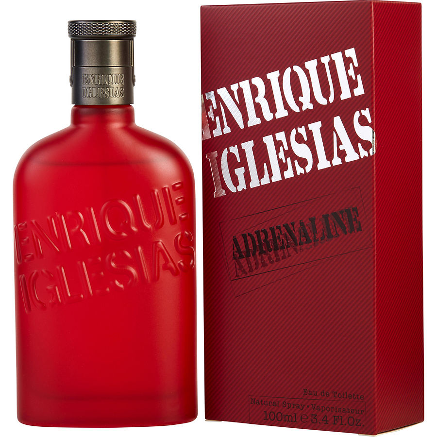 Enrique Iglesias Adrenaline Man Eau de Toilette Natural Spray 3.4 OZ