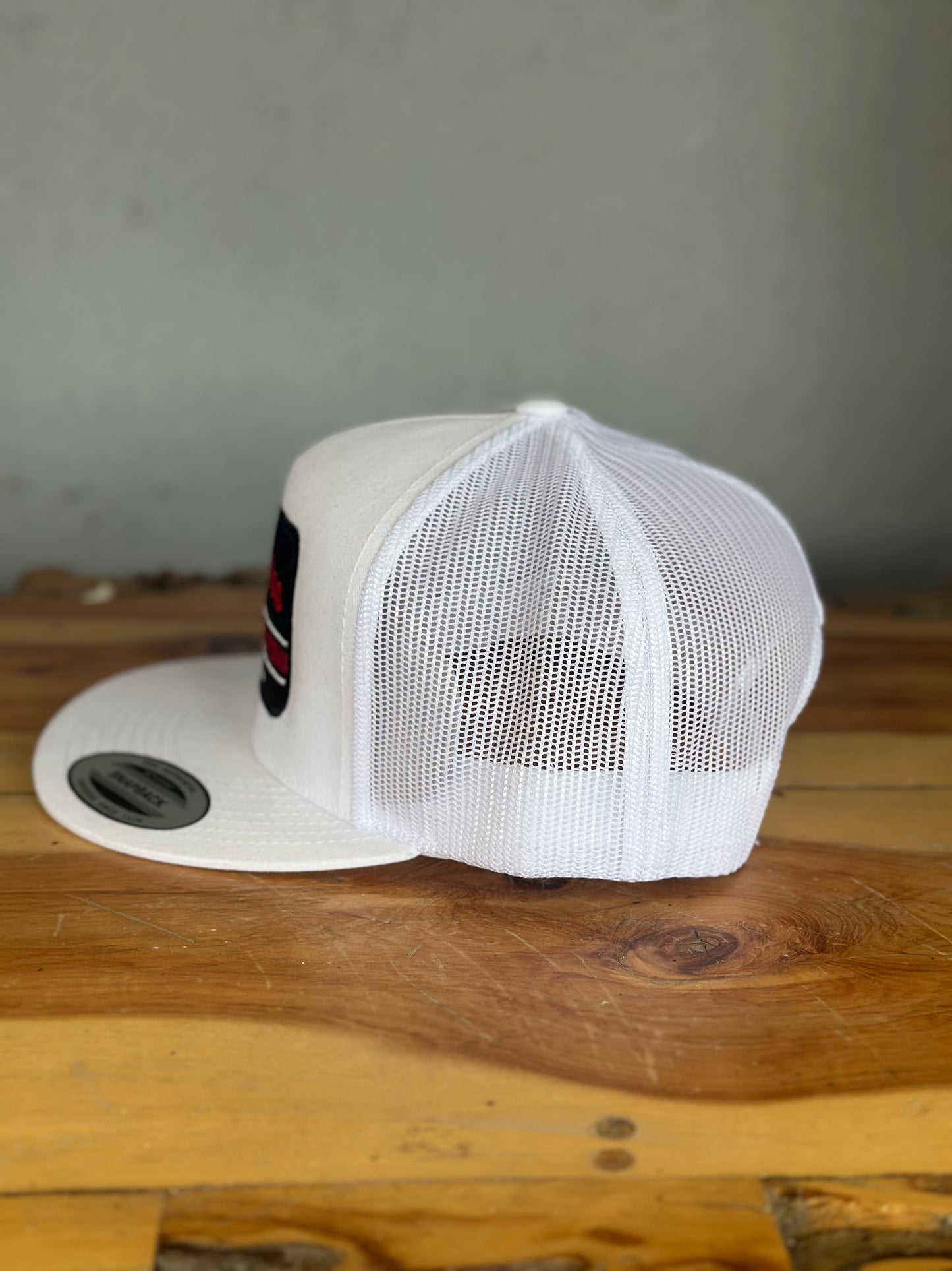 Los Vaqueros LV Classic Plate Patch Snapback White