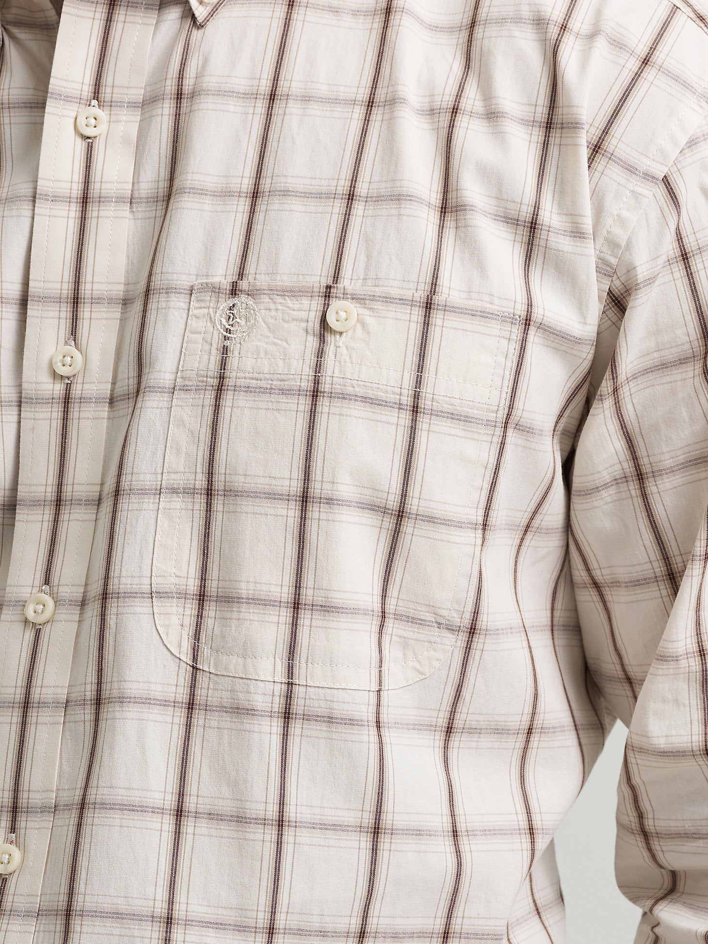 Ecru Plaid
