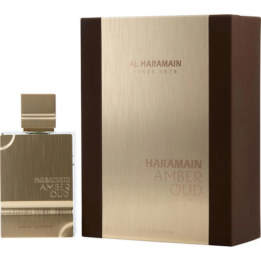 Al Haramain Amber Oud Gold Edition Unisex Eau de Parfum Spray 2 OZ