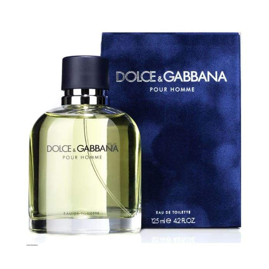 Dolce & Gabbana Pour Homme Man Eau de Toilette Spray 4.2 OZ