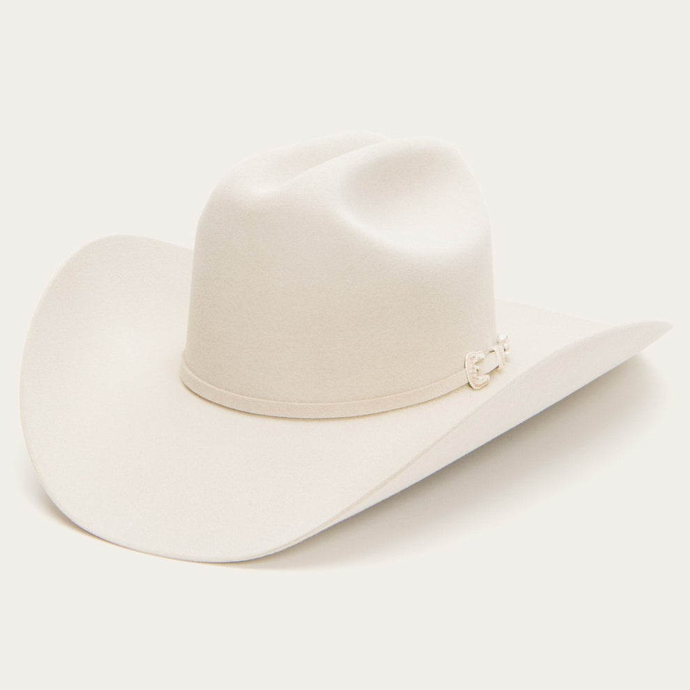Chapeau Cowboy Stetson Skyline 6X Silverbelly – Feutre Fourrure Taille 6 3/4