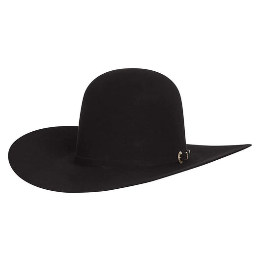 American Hat Company 40X Felt Hat Regular Crown Black