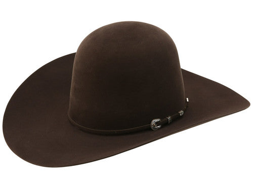 American Hat Company 40X Felt Hat Regular Crown Chocolate
